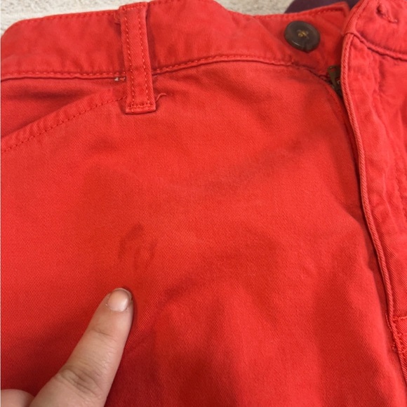 Red Women's Shorts - Picture 3 of 5
